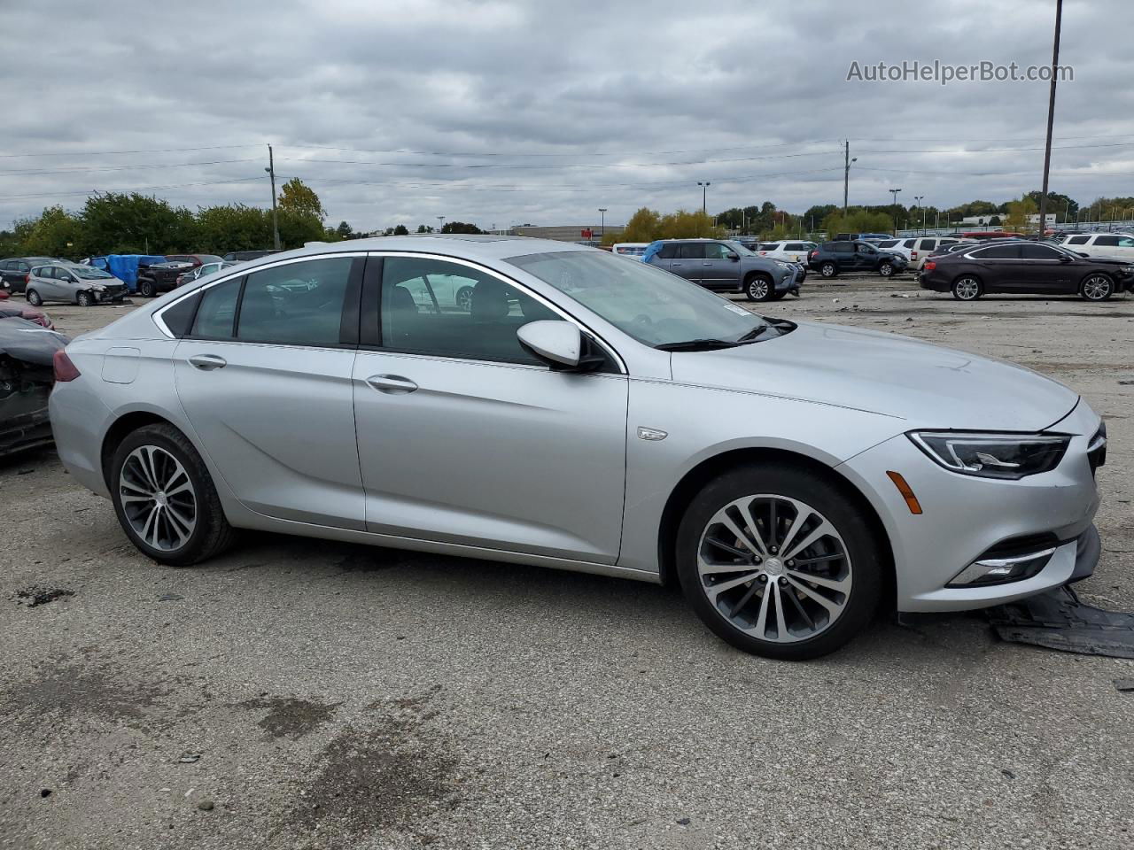 2018 Buick Regal Preferred Ii Silver vin: W04GM6SX2J1151069