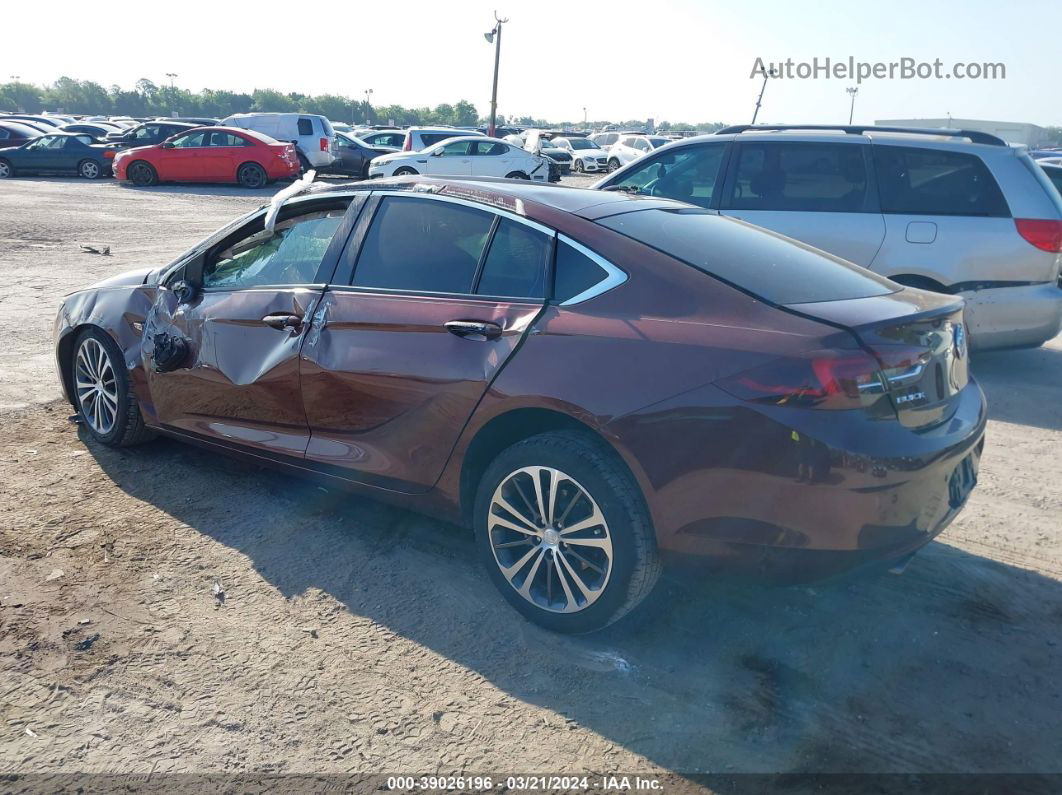 2018 Buick Regal Sportback Preferred Ii Maroon vin: W04GM6SX5J1115988