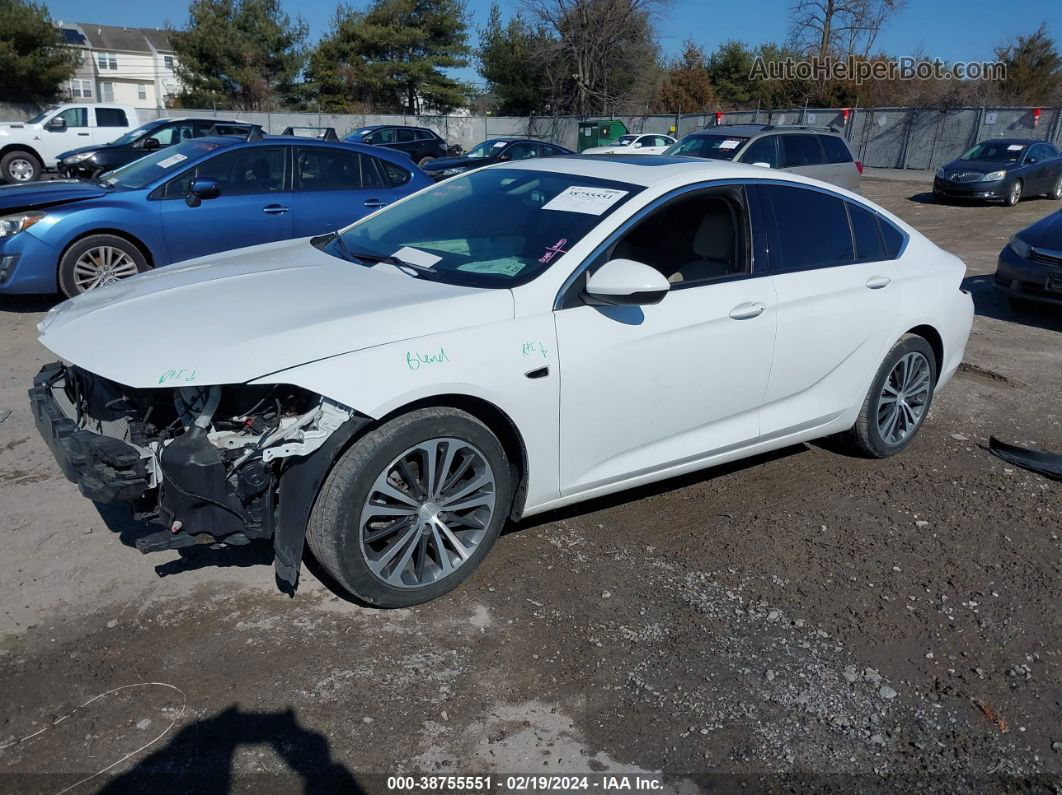 2018 Buick Regal Sportback Preferred Ii White vin: W04GM6SX5J1128336