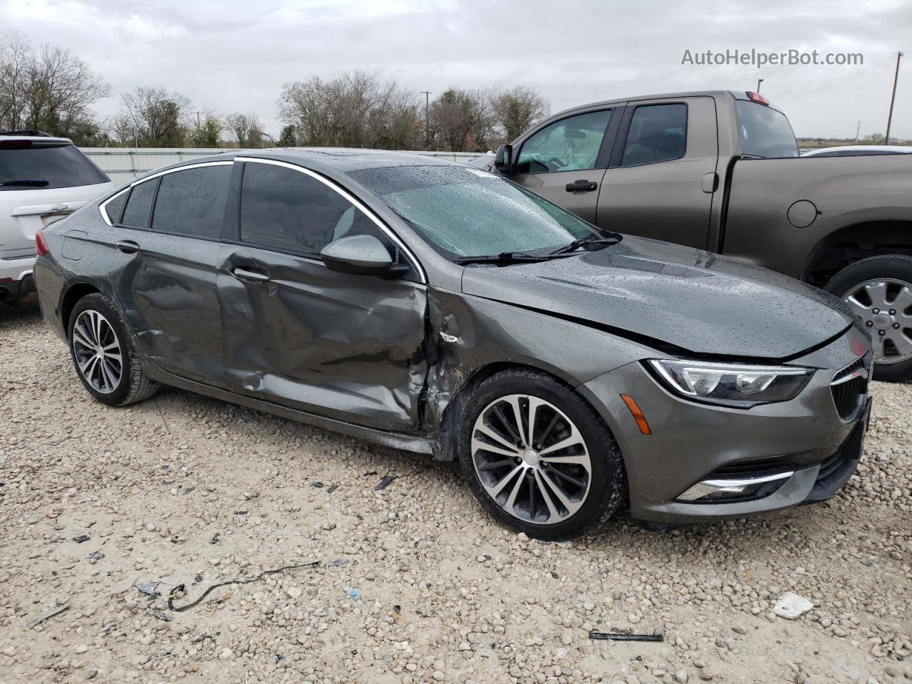 2018 Buick Regal Preferred Ii Серый vin: W04GM6SX6J1116020