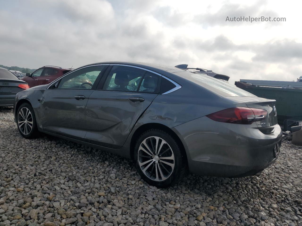 2018 Buick Regal Preferred Ii Gray vin: W04GM6SX6J1171504