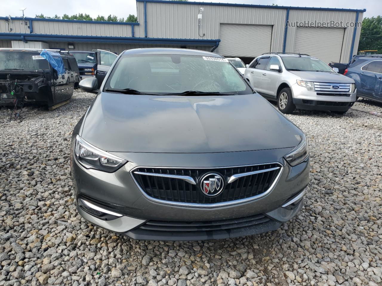 2018 Buick Regal Preferred Ii Gray vin: W04GM6SX6J1171504