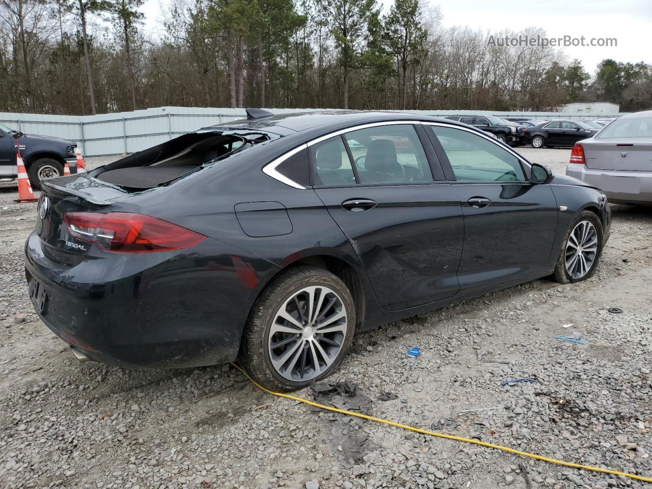 2018 Buick Regal Preferred Ii Black vin: W04GM6SX7J1095811