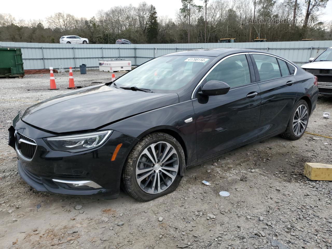 2018 Buick Regal Preferred Ii Черный vin: W04GM6SX7J1095811