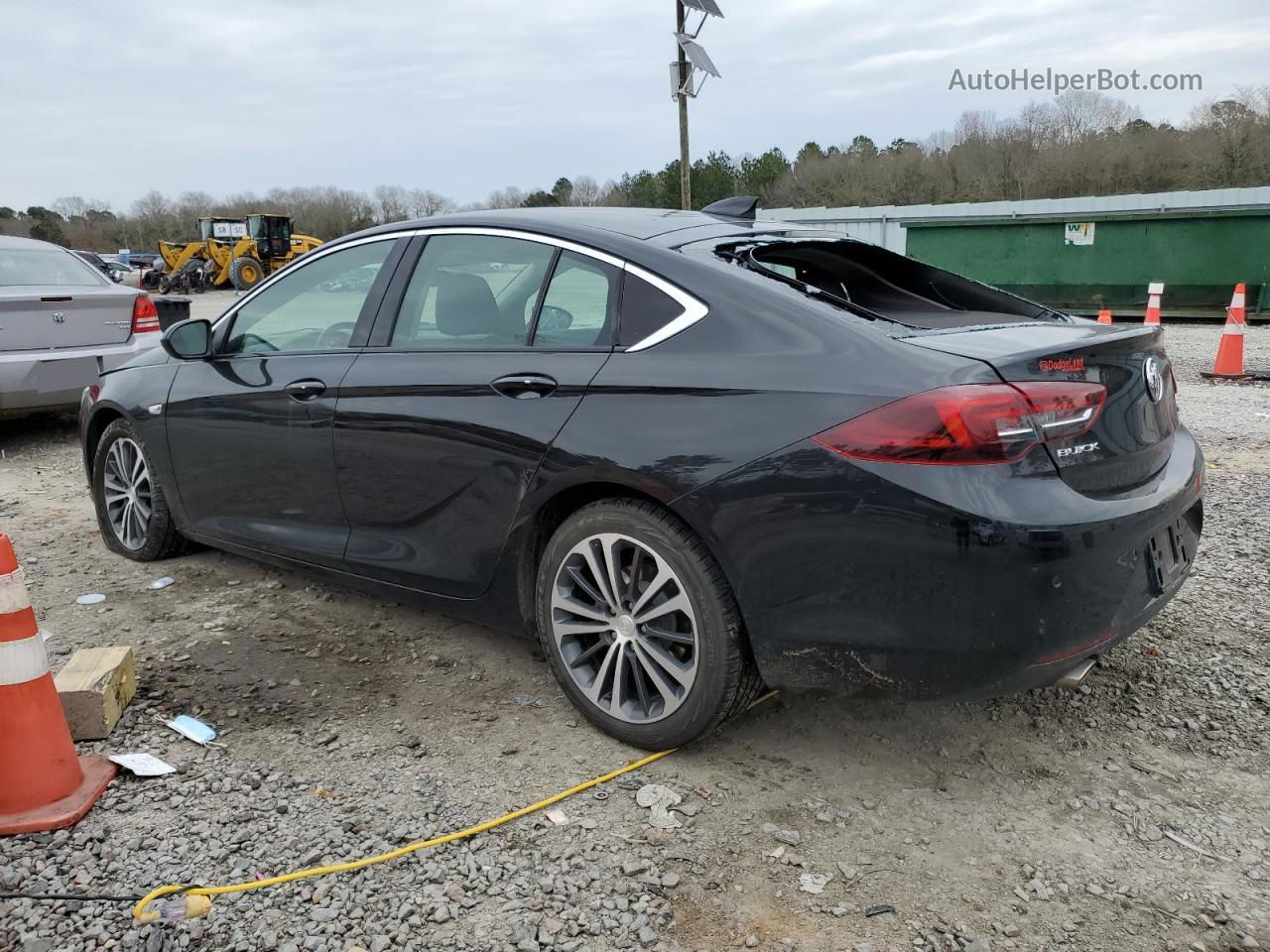 2018 Buick Regal Preferred Ii Черный vin: W04GM6SX7J1095811