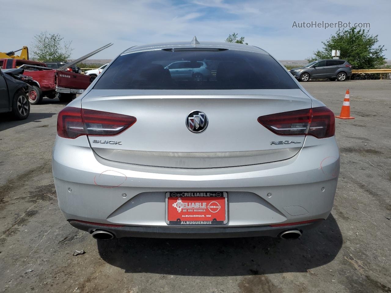 2018 Buick Regal Preferred Ii Silver vin: W04GM6SX7J1134283