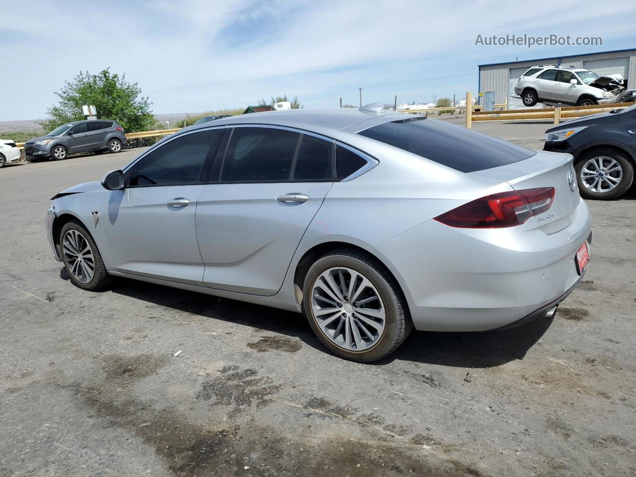 2018 Buick Regal Preferred Ii Silver vin: W04GM6SX7J1134283