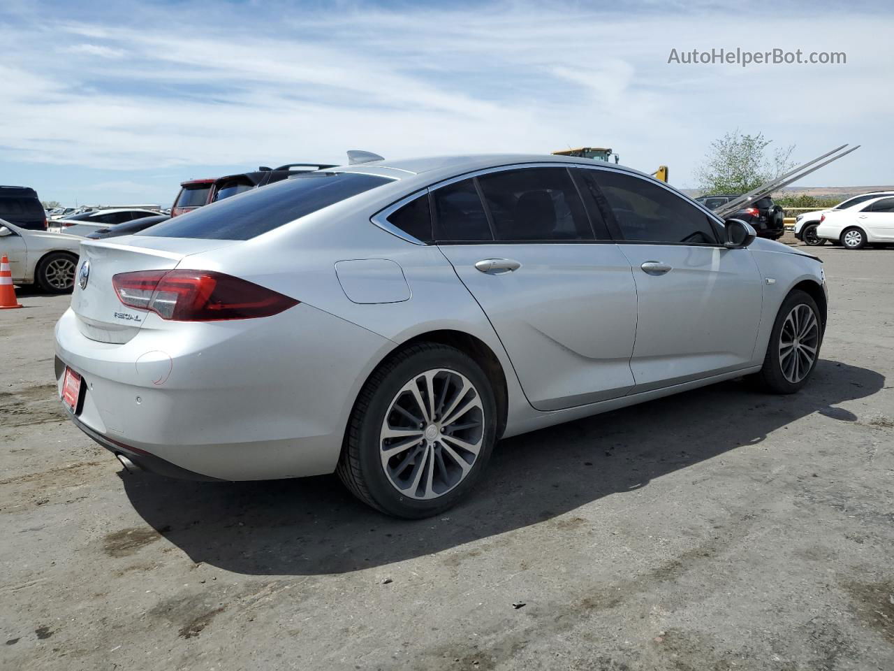 2018 Buick Regal Preferred Ii Silver vin: W04GM6SX7J1134283