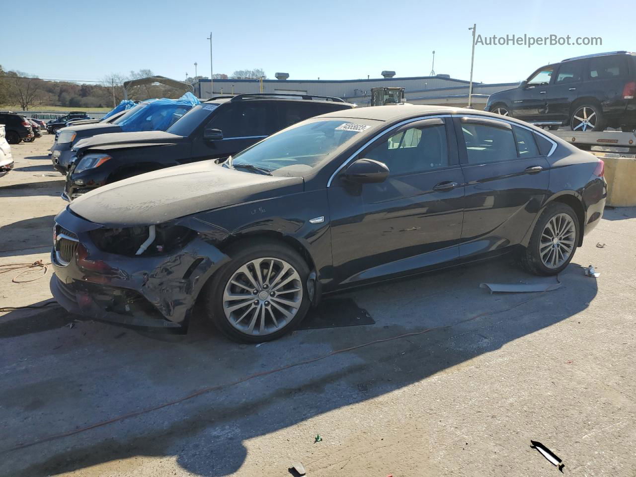 2018 Buick Regal Preferred Ii Blue vin: W04GM6SX8J1137001