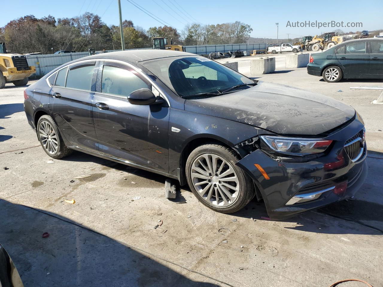 2018 Buick Regal Preferred Ii Blue vin: W04GM6SX8J1137001