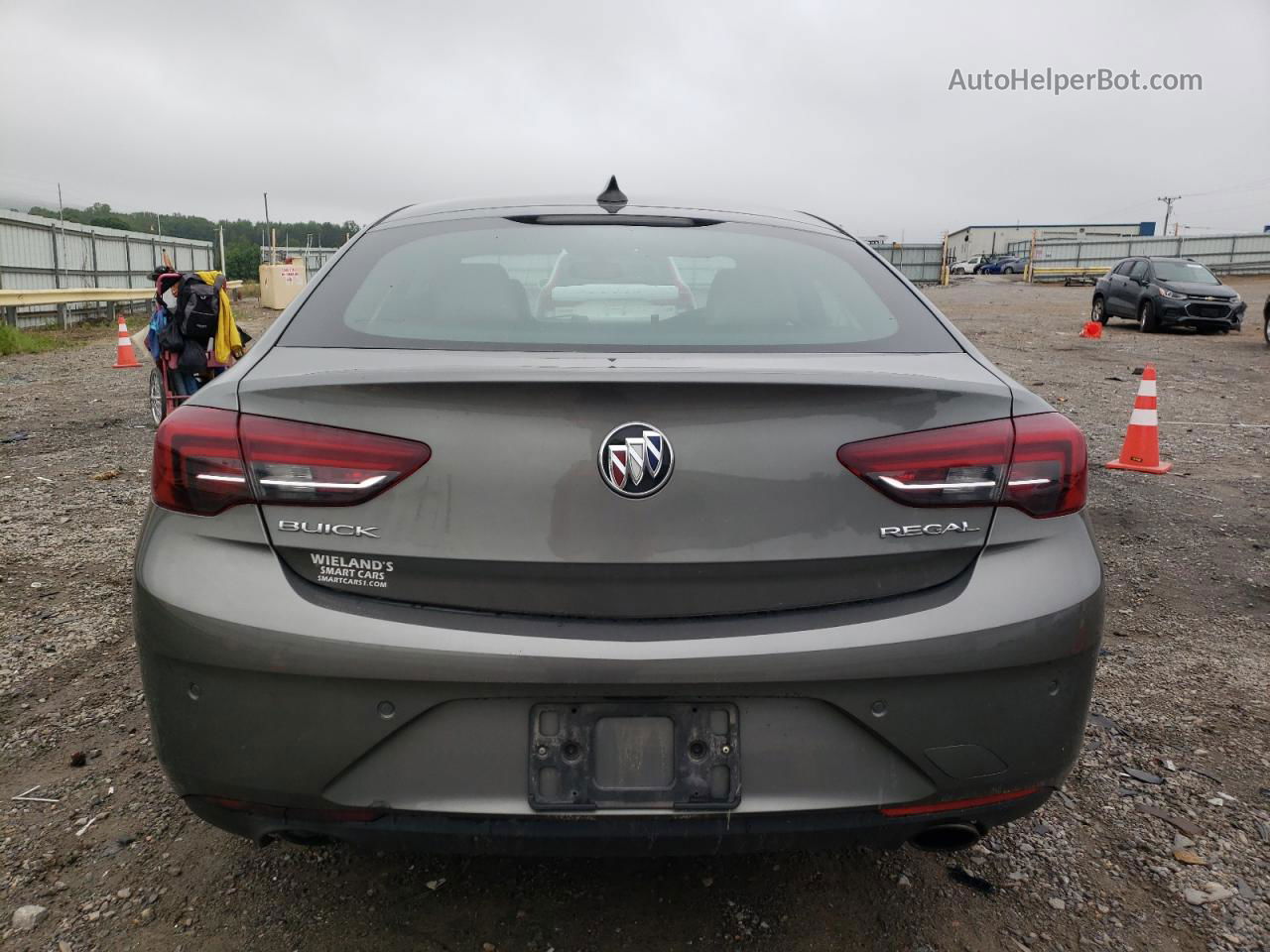 2018 Buick Regal Preferred Ii Gray vin: W04GM6SX9J1090321