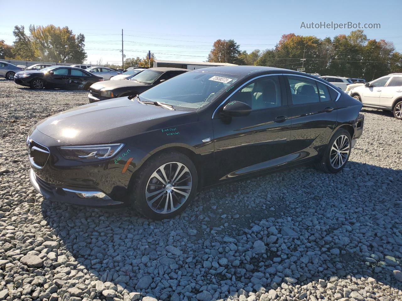 2018 Buick Regal Preferred Ii Black vin: W04GM6SXXJ1137873