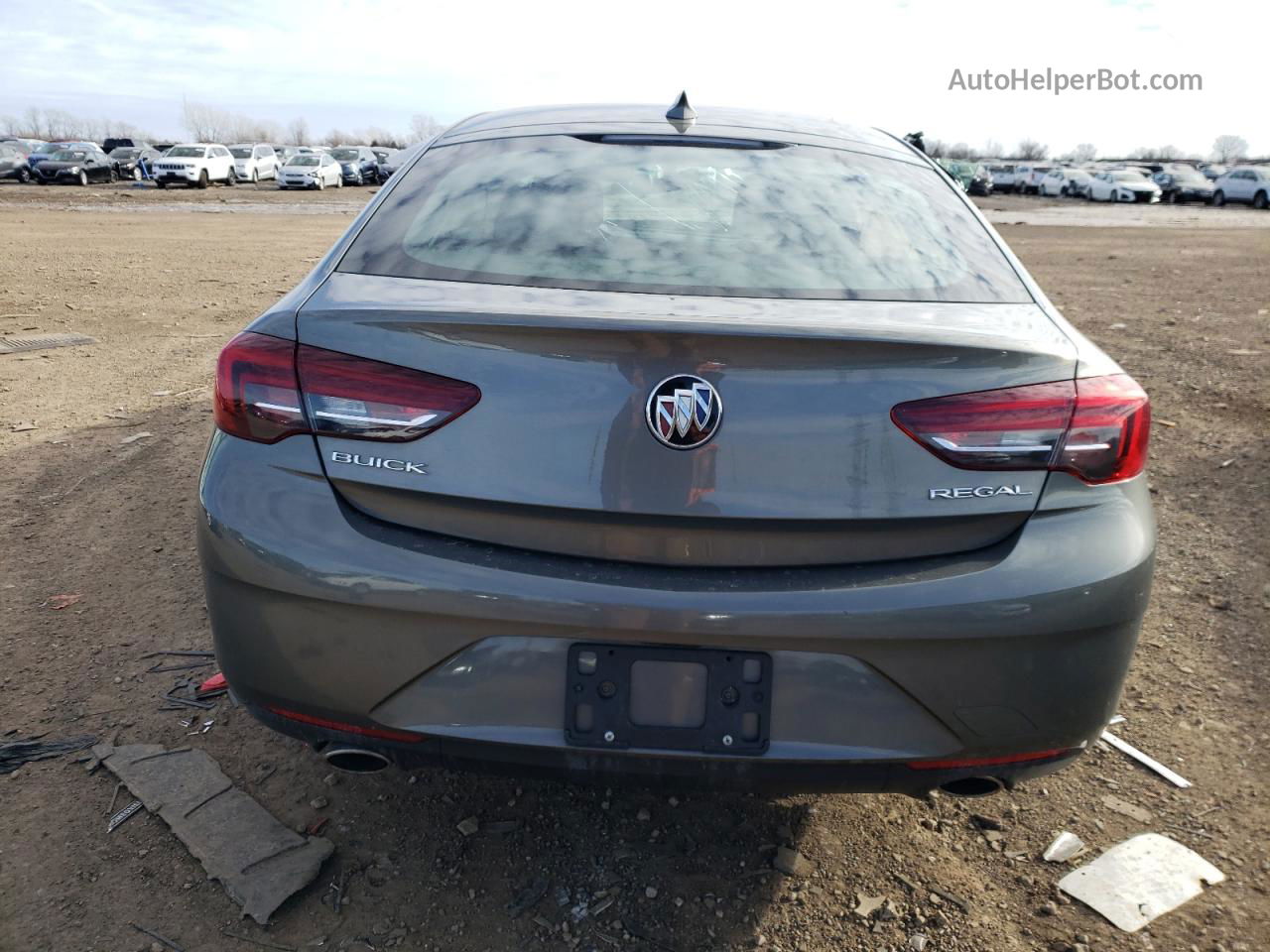 2018 Buick Regal Essence Серый vin: W04GP6SXXJ1138836