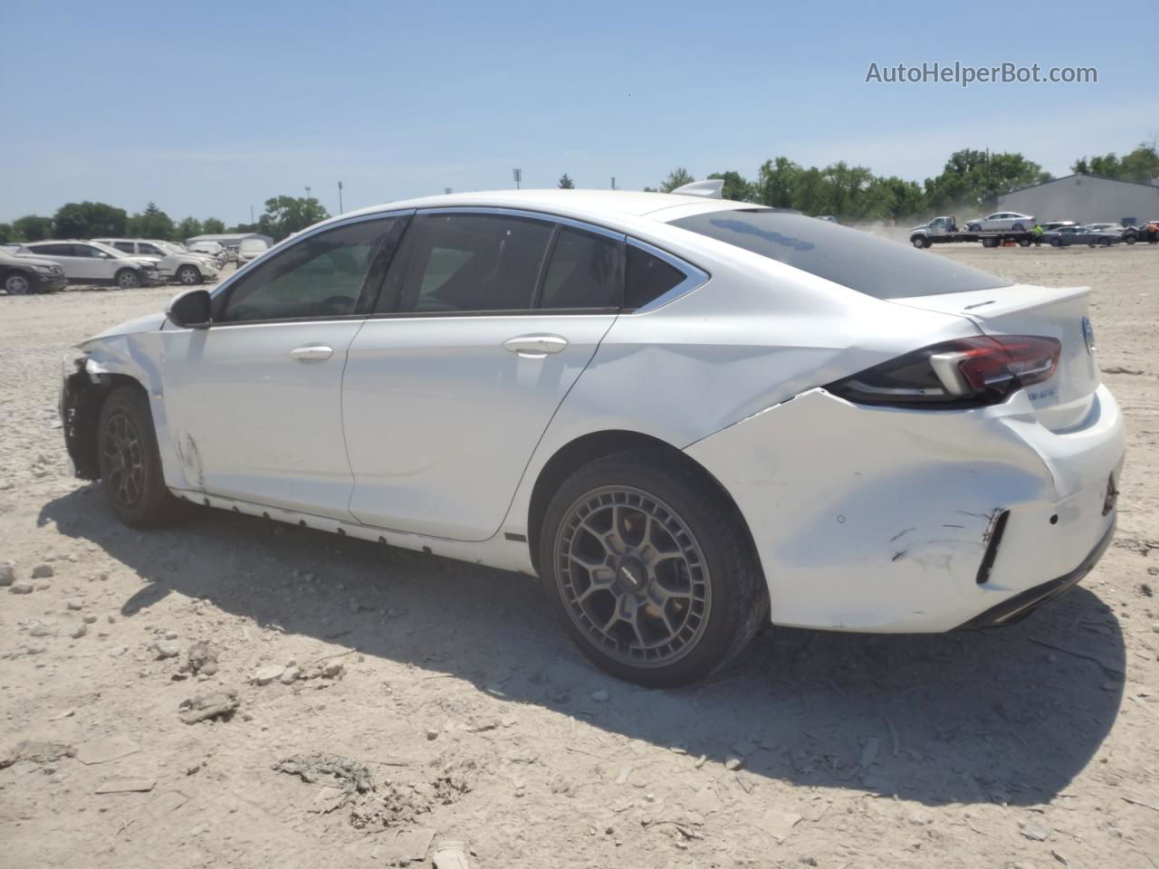 2018 Buick Regal Gs White vin: W04GS6SS6J1110311