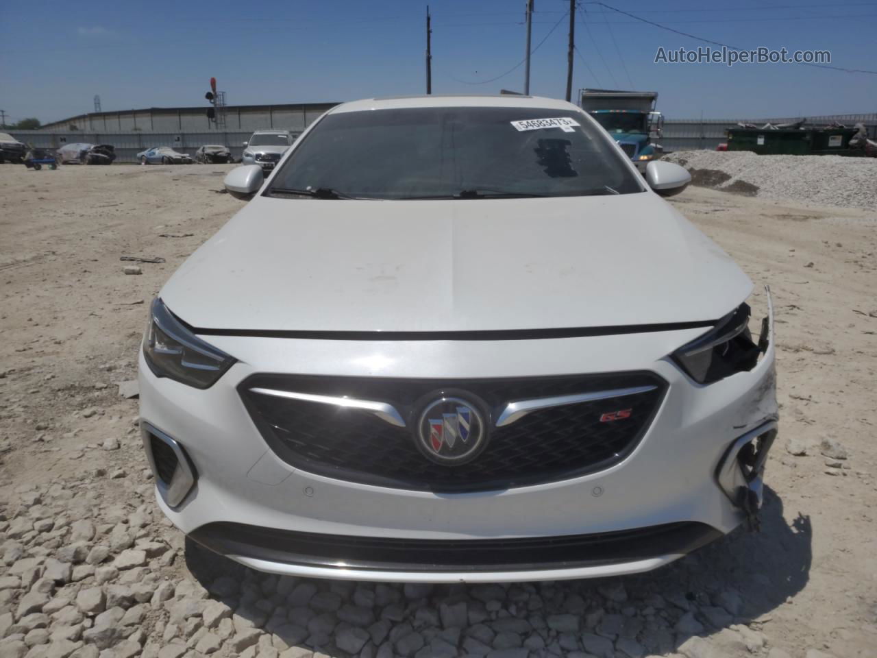 2018 Buick Regal Gs White vin: W04GS6SS6J1110311