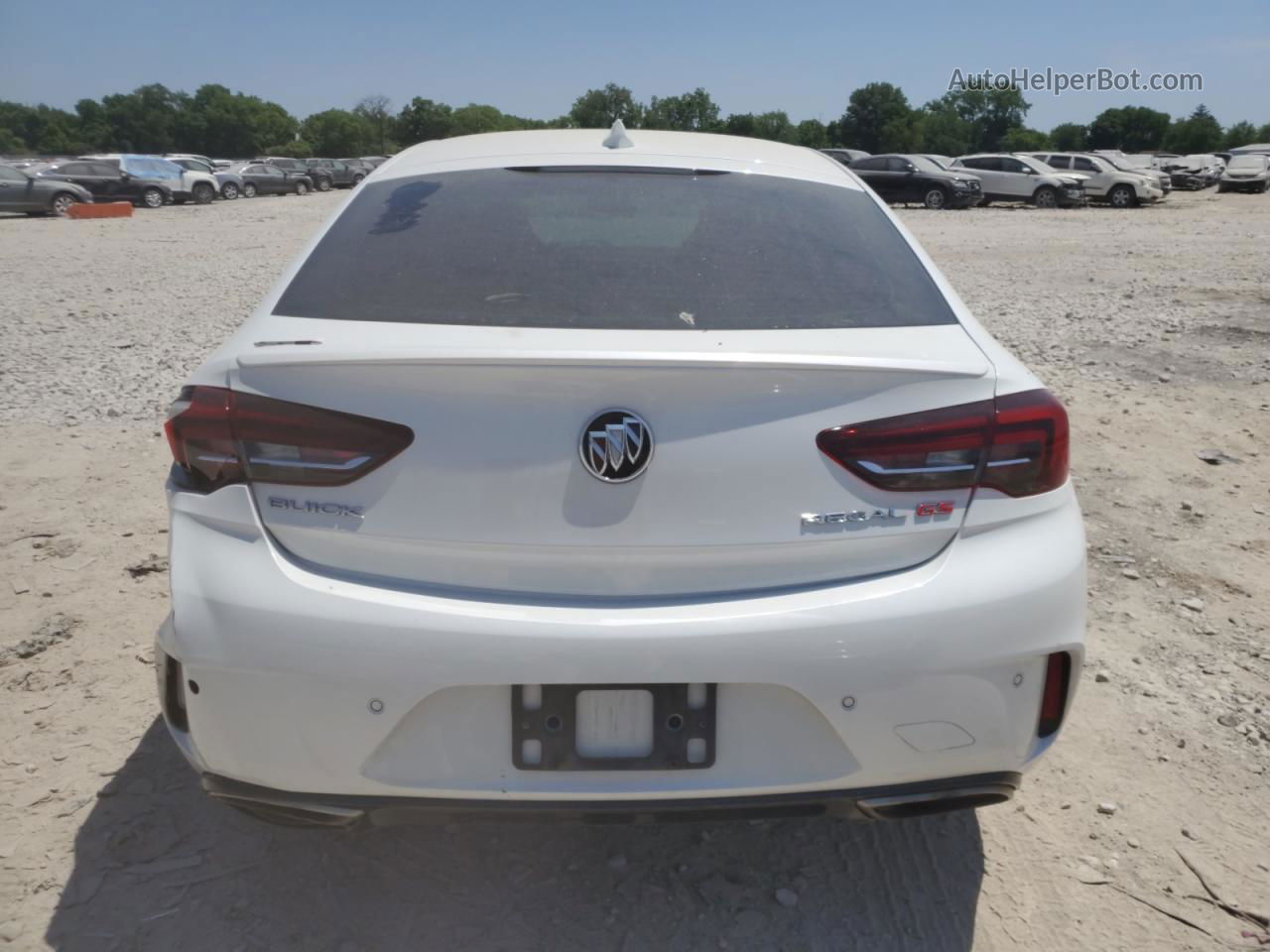 2018 Buick Regal Gs White vin: W04GS6SS6J1110311