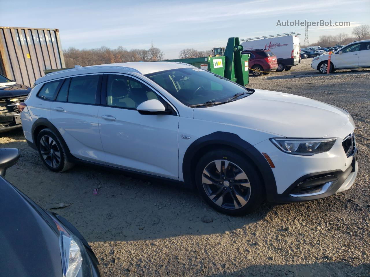 2018 Buick Regal Tourx Preferred Белый vin: W04GU8SX2J1094657