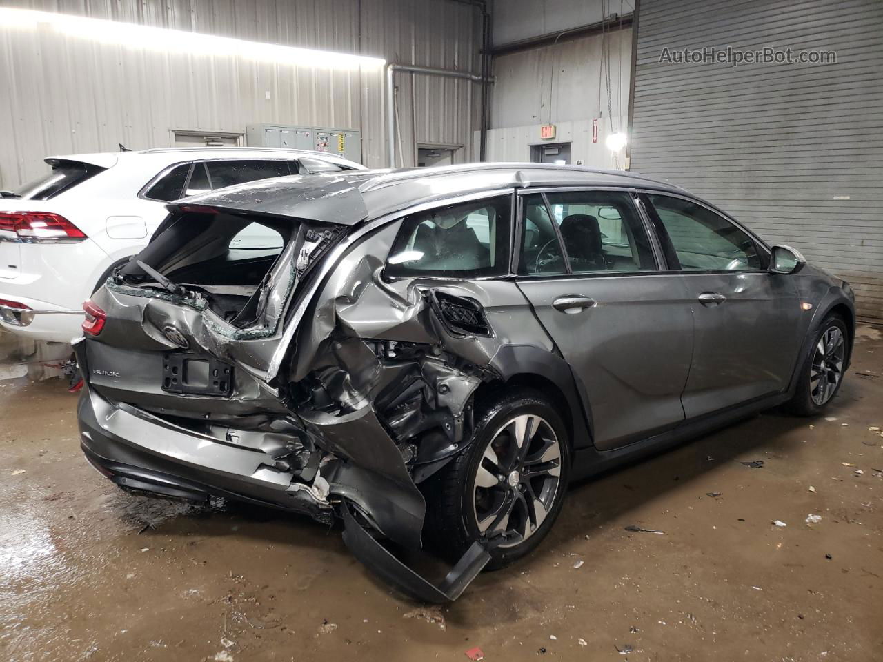 2018 Buick Regal Tourx Essence Серый vin: W04GV8SX1J1138628