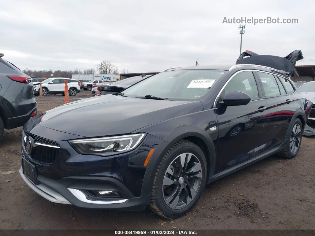 2018 Buick Regal Tourx Essence Dark Blue vin: W04GV8SX3J1178466