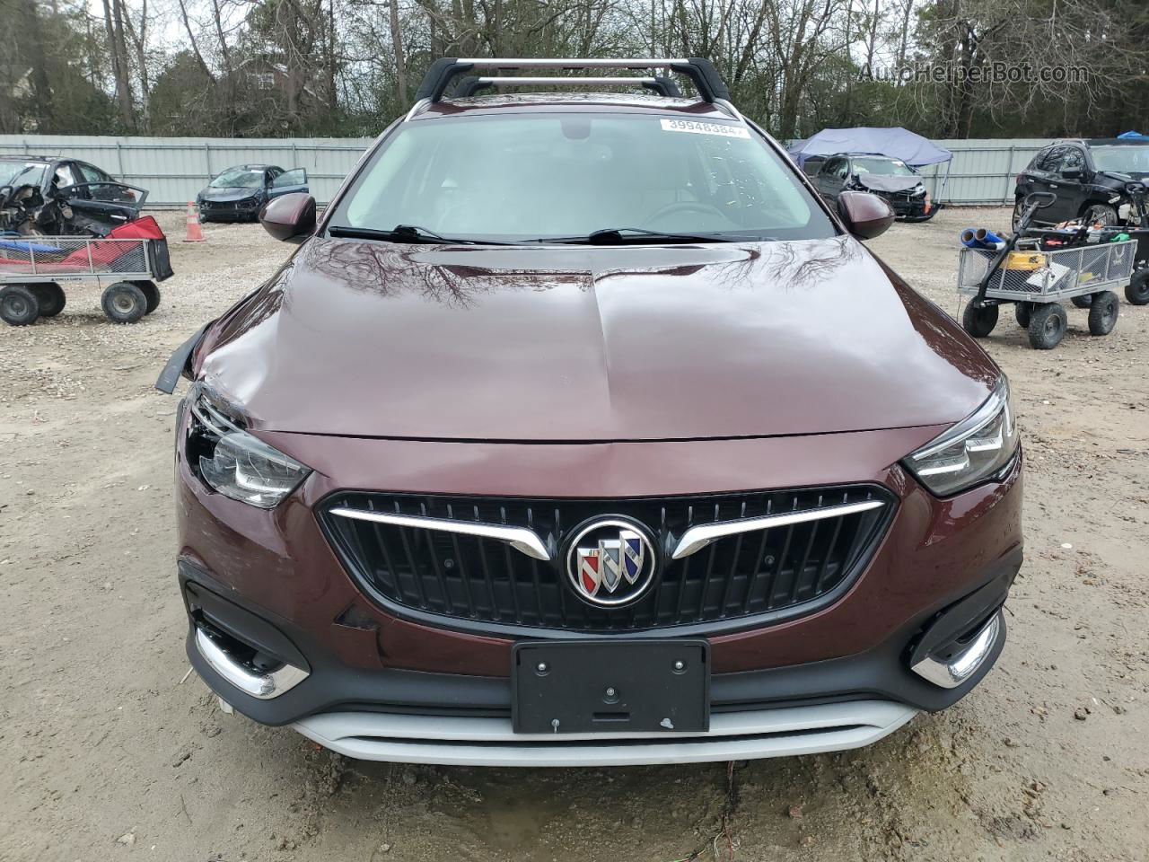 2018 Buick Regal Tourx Essence Бордовый vin: W04GV8SX5J1114008