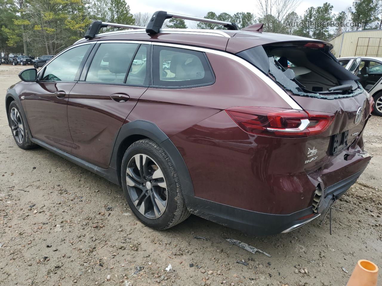 2018 Buick Regal Tourx Essence Бордовый vin: W04GV8SX5J1114008