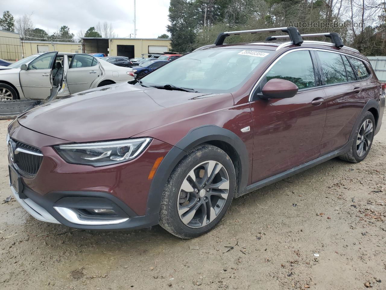 2018 Buick Regal Tourx Essence Burgundy vin: W04GV8SX5J1114008