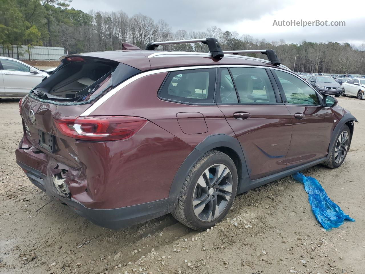 2018 Buick Regal Tourx Essence Burgundy vin: W04GV8SX5J1114008