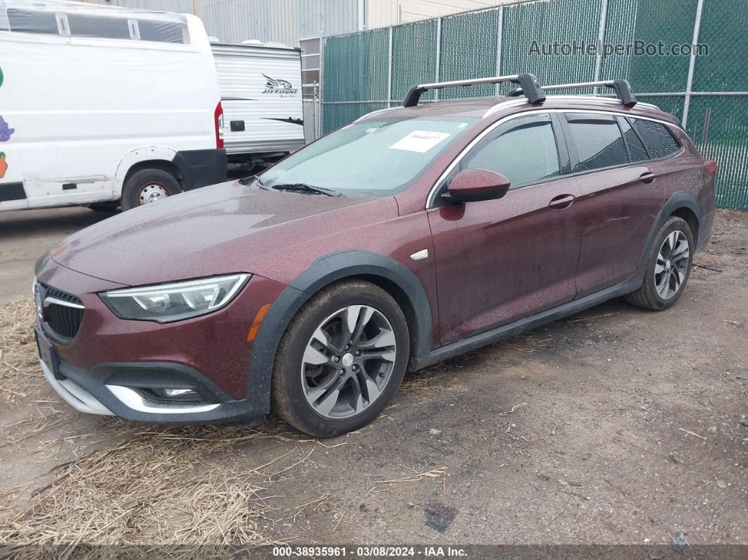 2018 Buick Regal Tourx Essence Бордовый vin: W04GV8SX6J1107567