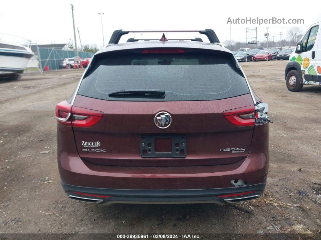 2018 Buick Regal Tourx Essence Бордовый vin: W04GV8SX6J1107567