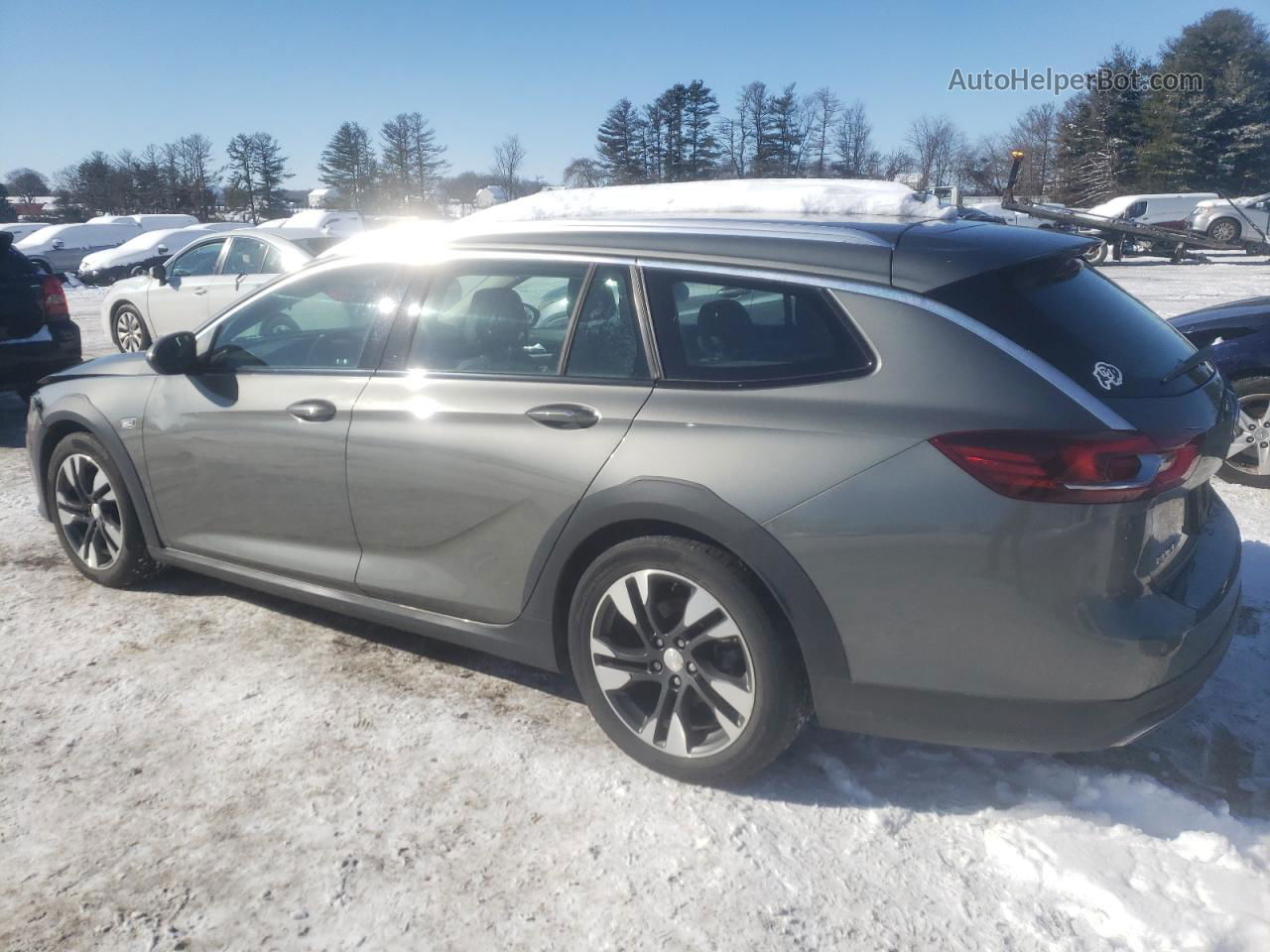 2018 Buick Regal Tourx Essence Серый vin: W04GV8SX6J1175478