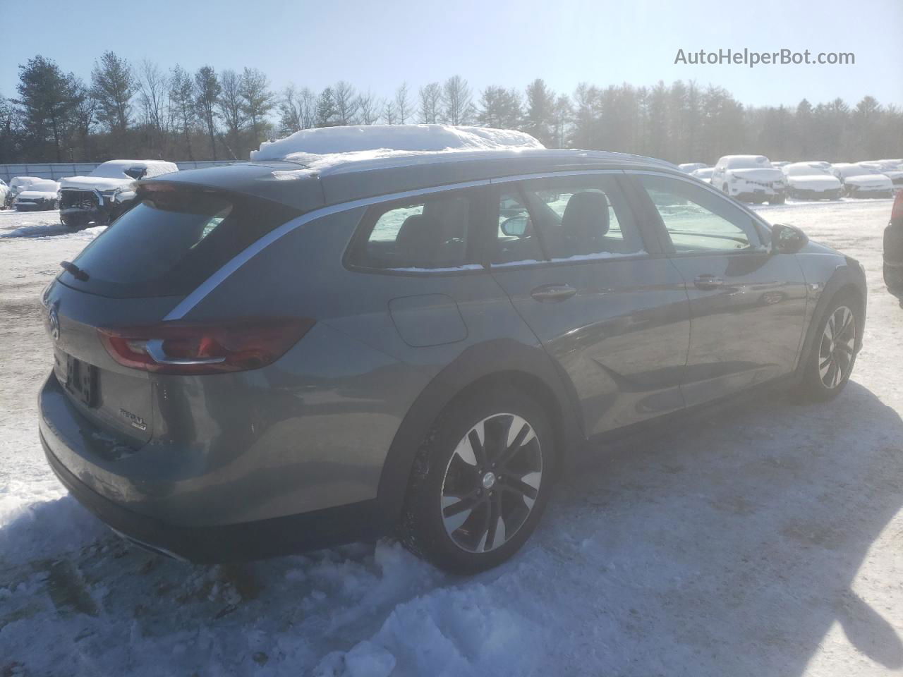 2018 Buick Regal Tourx Essence Серый vin: W04GV8SX6J1175478