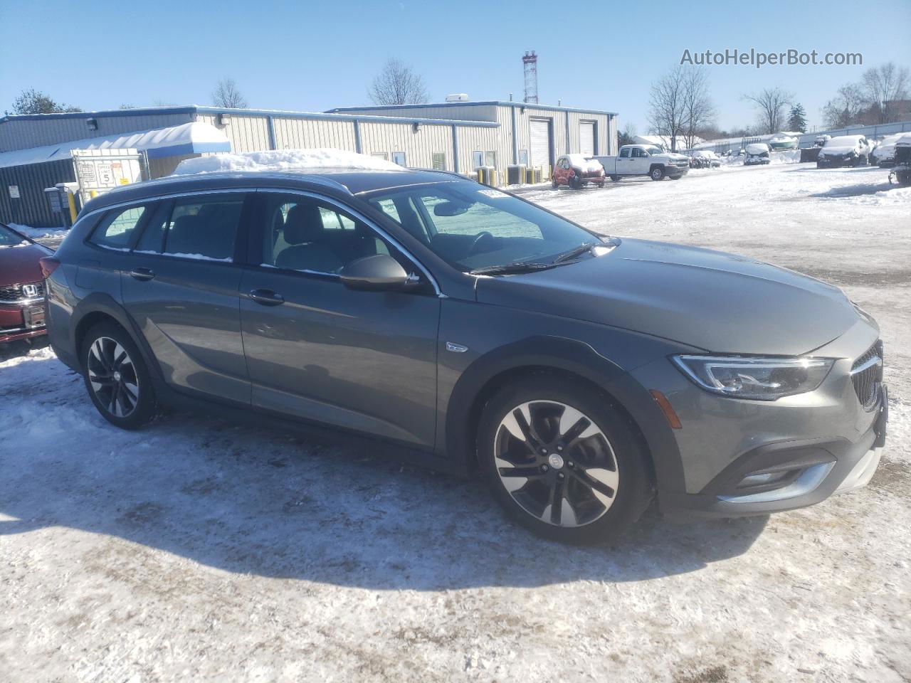 2018 Buick Regal Tourx Essence Серый vin: W04GV8SX6J1175478