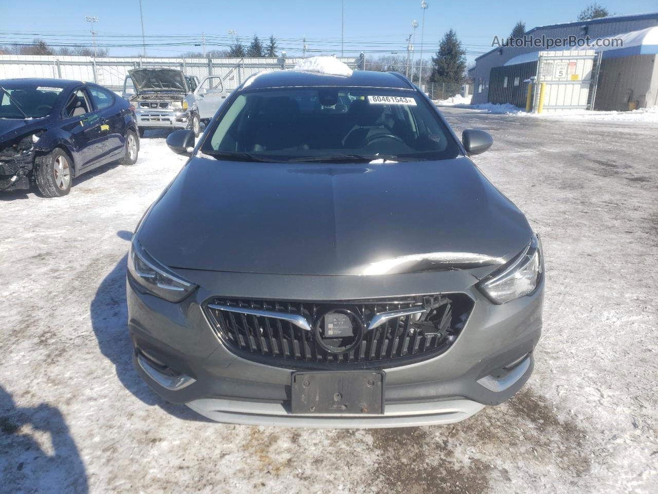 2018 Buick Regal Tourx Essence Серый vin: W04GV8SX6J1175478