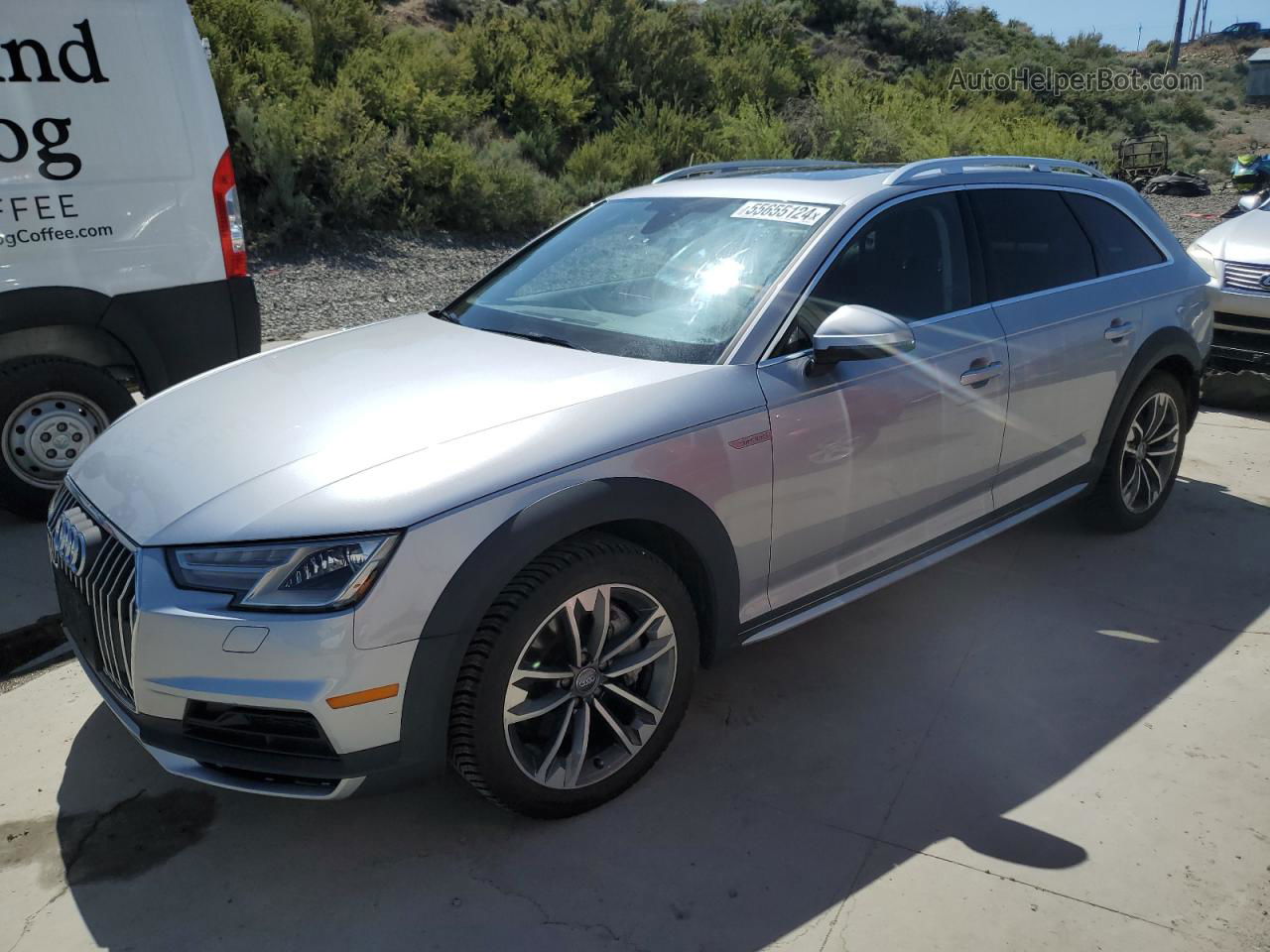 2019 Audi A4 Allroad Premium Silver vin: WA17NAF44KA109911