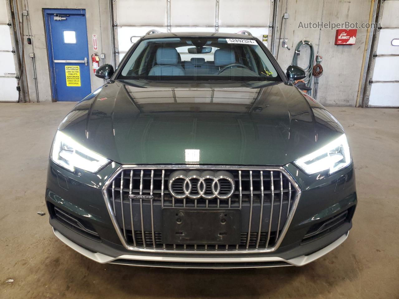 2019 Audi A4 Allroad Premium Plus Green vin: WA18NAF40KA039392