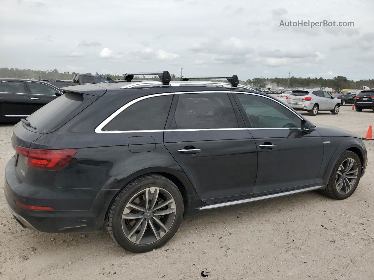 2019 Audi A4 Allroad Premium Plus Black vin: WA18NAF44KA107547