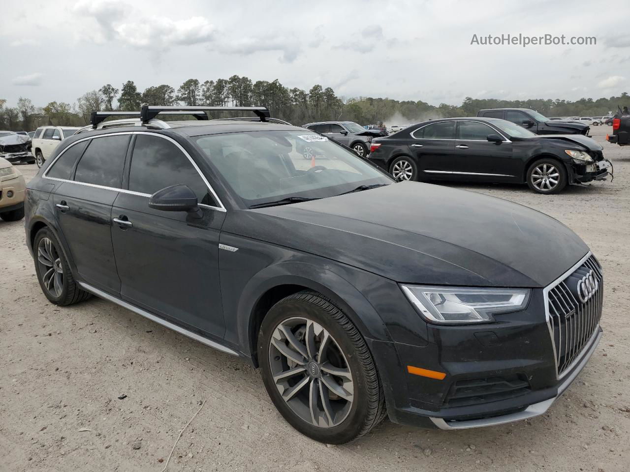 2019 Audi A4 Allroad Premium Plus Black vin: WA18NAF44KA107547