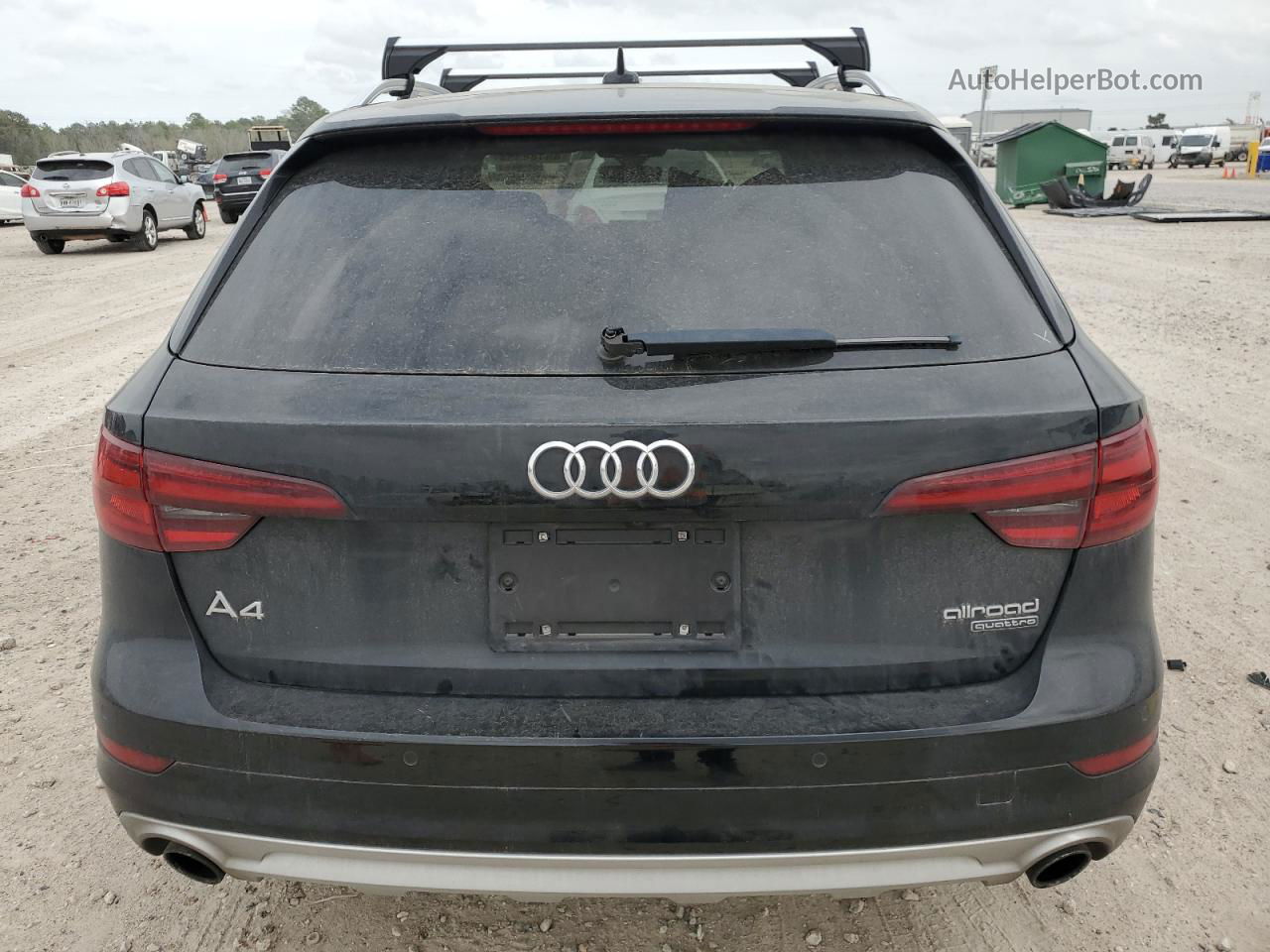 2019 Audi A4 Allroad Premium Plus Black vin: WA18NAF44KA107547