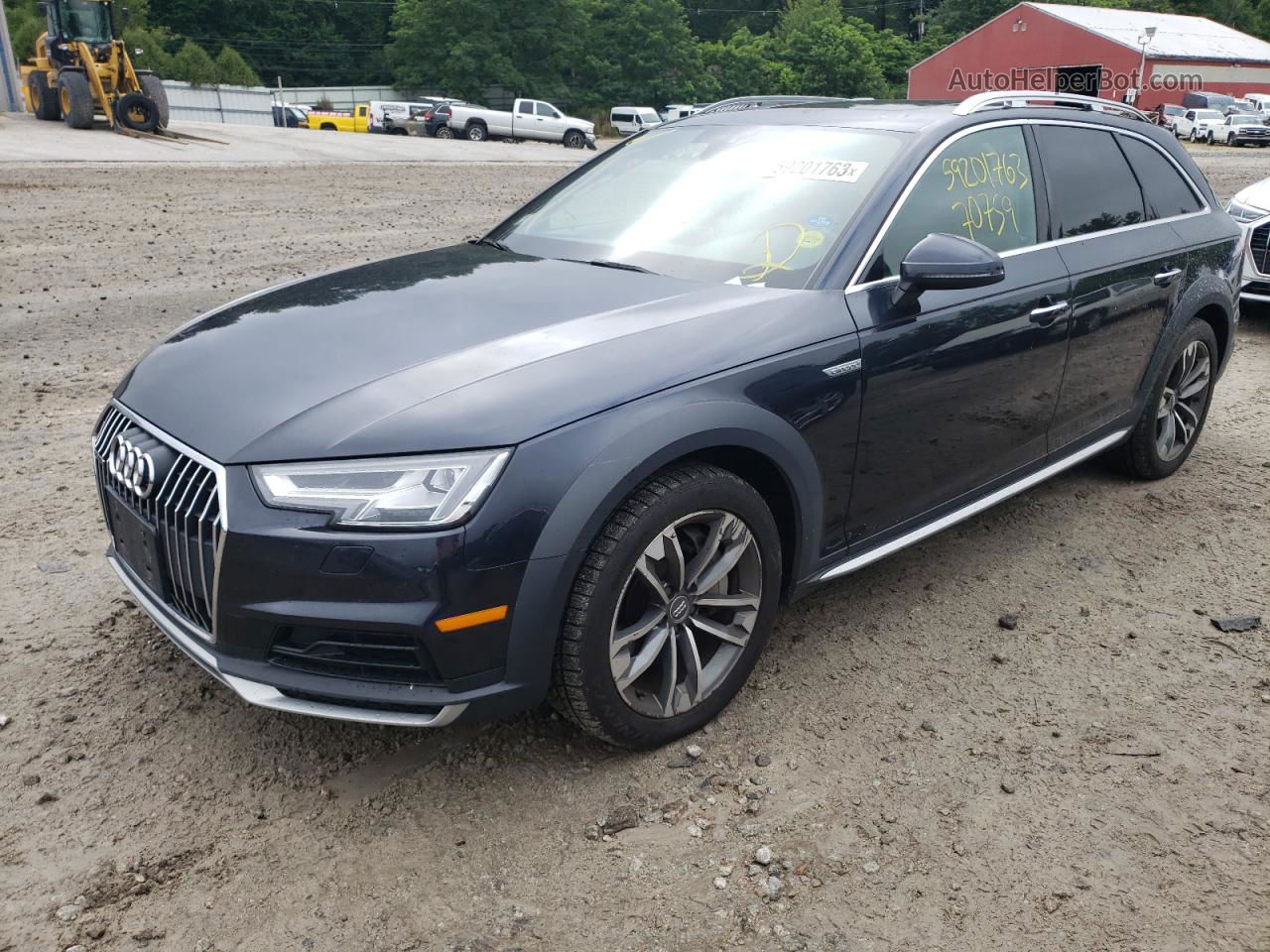 2018 Audi A4 Allroad Premium Plus Синий vin: WA18NAF45JA062939