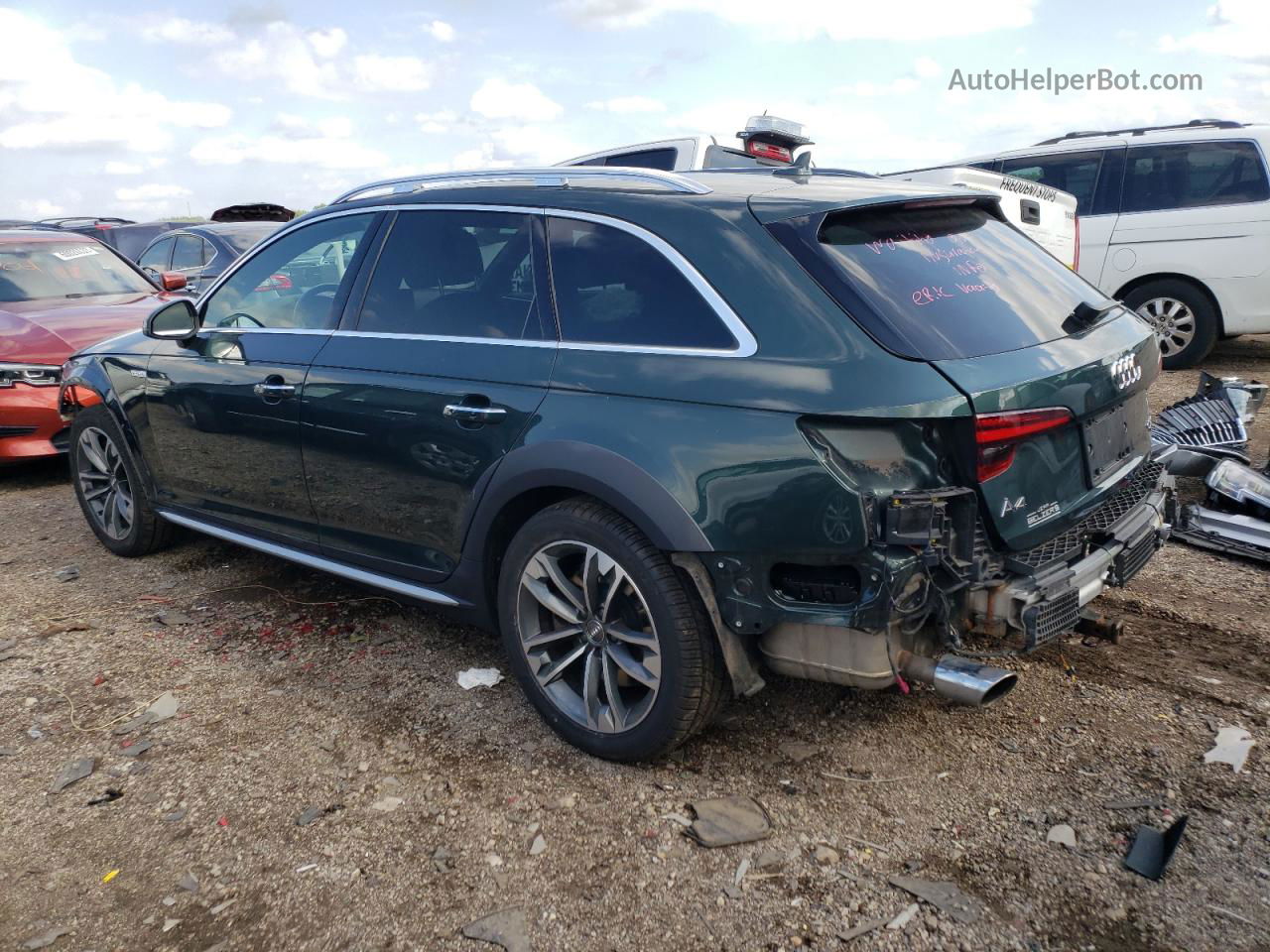 2018 Audi A4 Allroad Premium Plus Green vin: WA18NAF45JA136943