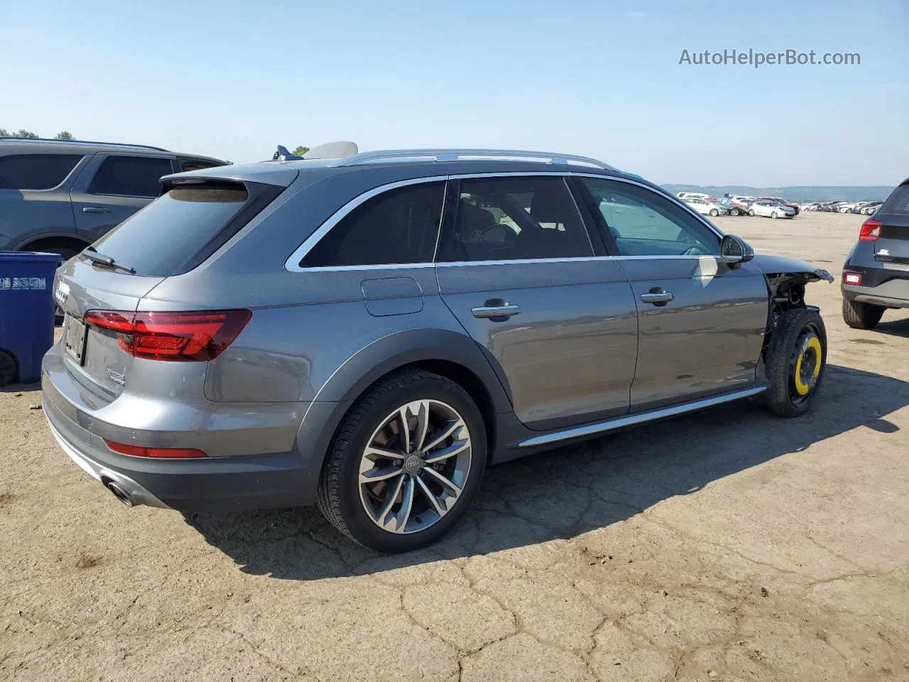 2018 Audi A4 Allroad Premium Plus Gray vin: WA18NAF46JA173340