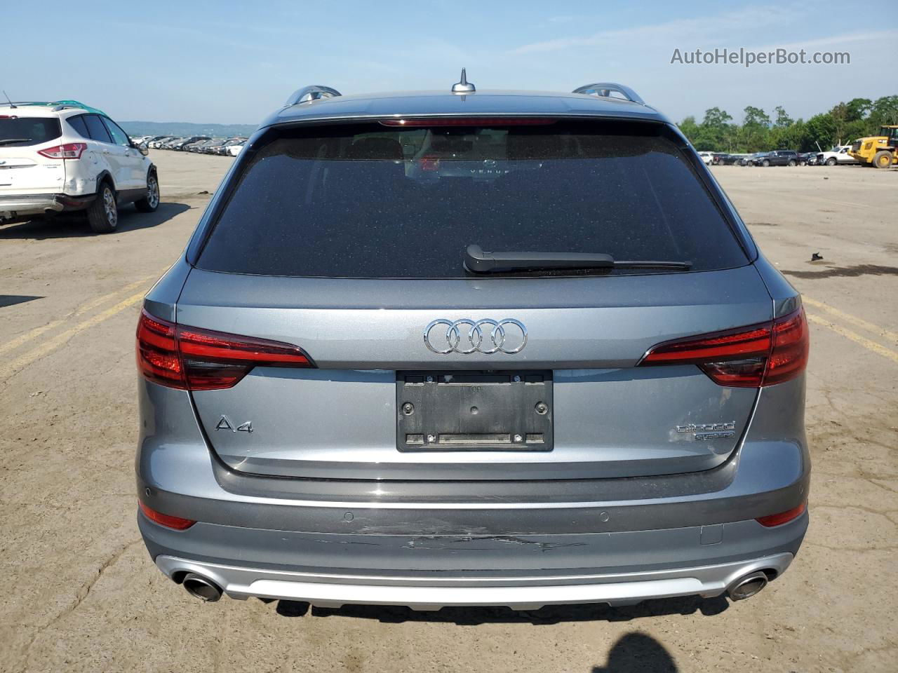 2018 Audi A4 Allroad Premium Plus Gray vin: WA18NAF46JA173340