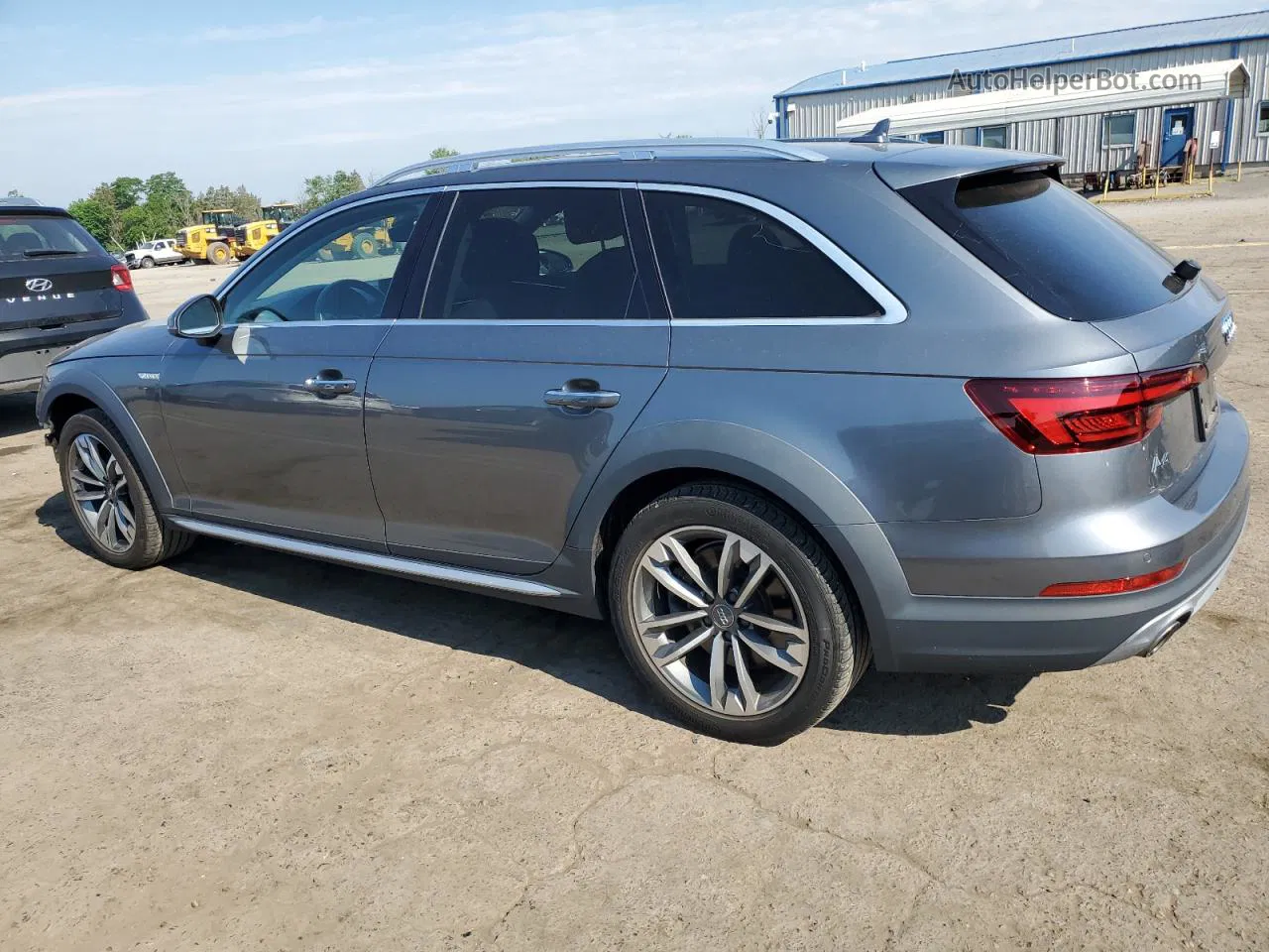 2018 Audi A4 Allroad Premium Plus Gray vin: WA18NAF46JA173340