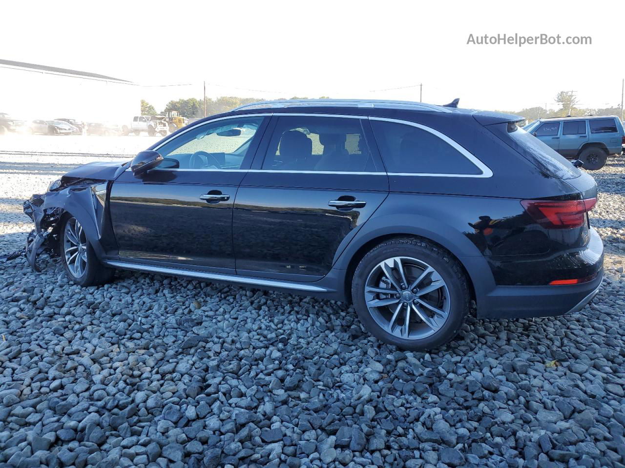 2019 Audi A4 Allroad Premium Plus Black vin: WA18NAF47KA109390