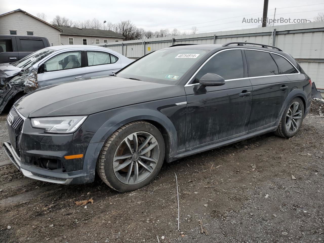 2017 Audi A4 Allroad Premium Plus Black vin: WA18NAF48HA103784