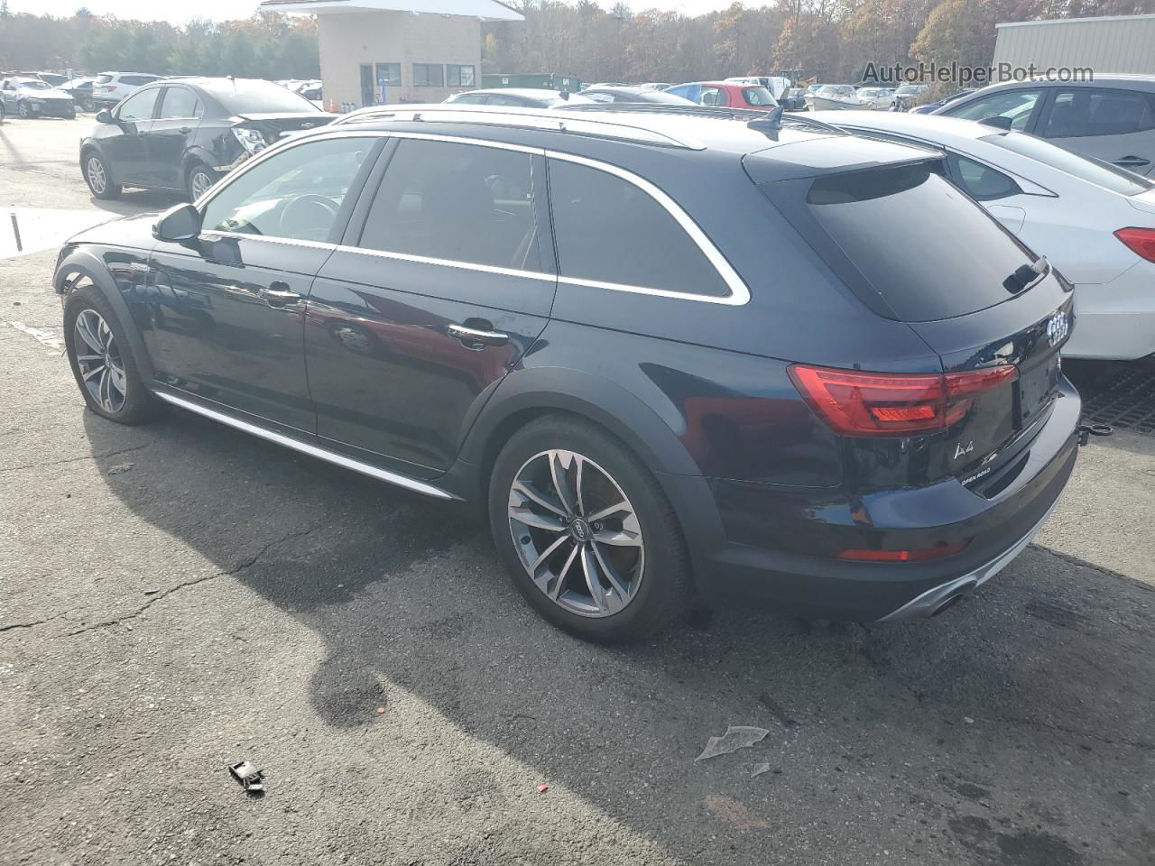 2017 Audi A4 Allroad Premium Plus Синий vin: WA18NAF48HA174869