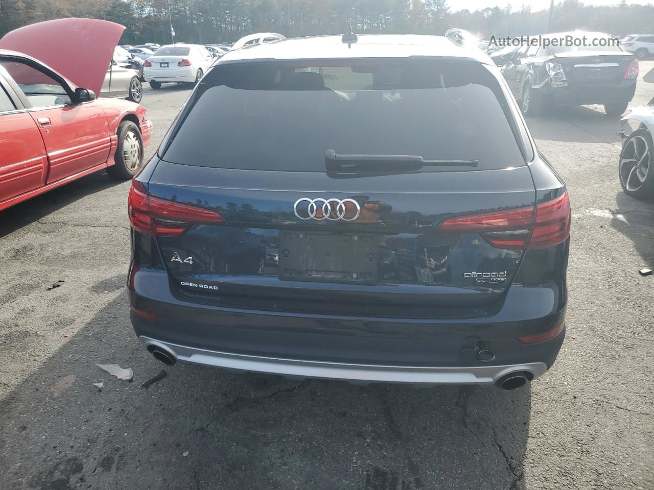 2017 Audi A4 Allroad Premium Plus Blue vin: WA18NAF48HA174869