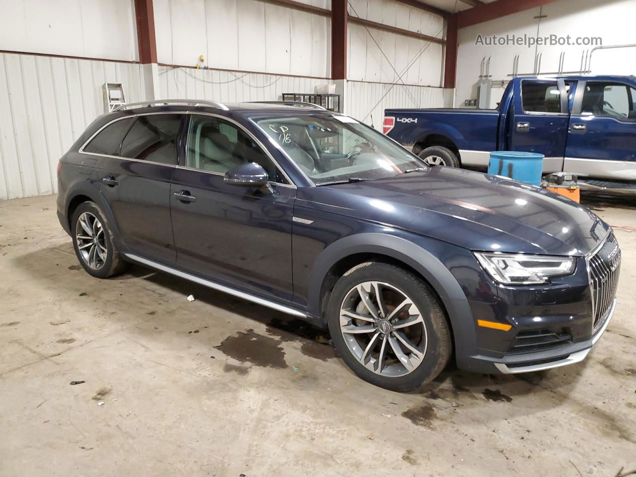 2018 Audi A4 Allroad Premium Plus Blue vin: WA18NAF48JA028557