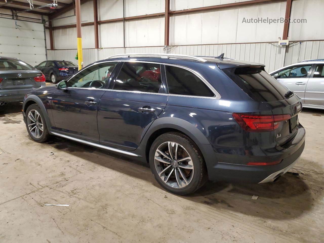 2018 Audi A4 Allroad Premium Plus Blue vin: WA18NAF48JA028557