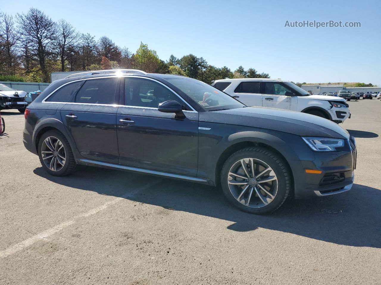 2018 Audi A4 Allroad Premium Plus Черный vin: WA18NAF49JA123631